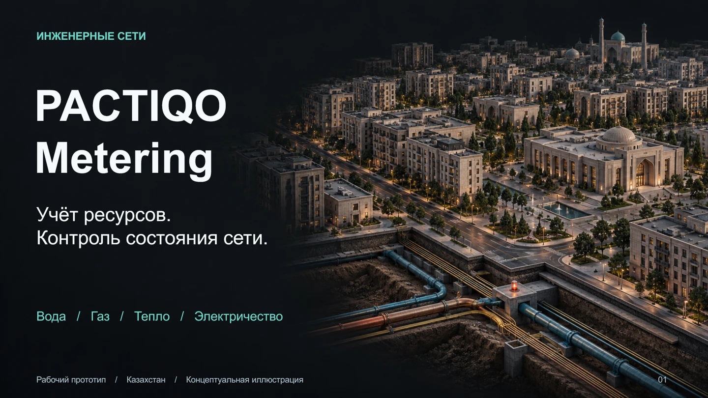 Обложка презентации Metering · RU